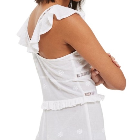 TOPSHOP Ladder Broderie Romper - Picture 4 of 6